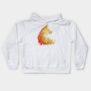 flame dog Kids Hoodie